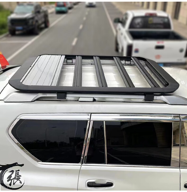 丰田普拉多车顶行李架框适用霸道行李改装多功能拓展平台免横杆专用琦