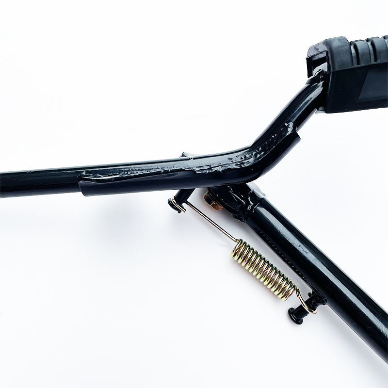 125摩托车脚踏板本田cg125横脚架三脚架脚踏总成钱江豪爵站架边撑