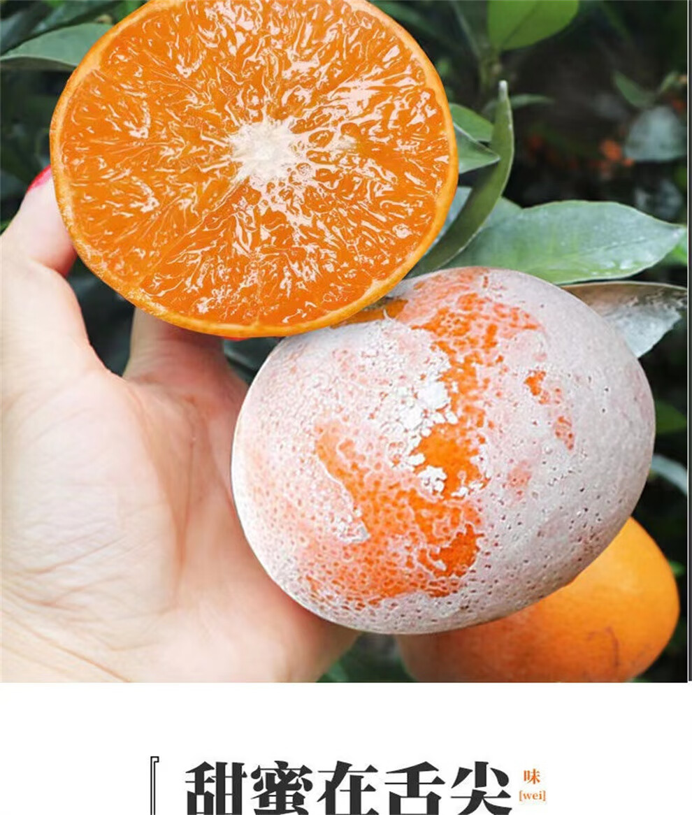 百藓香生鲜广西武鸣茂谷柑石灰沃柑孕妇当季新鲜水果产地直发3斤中大