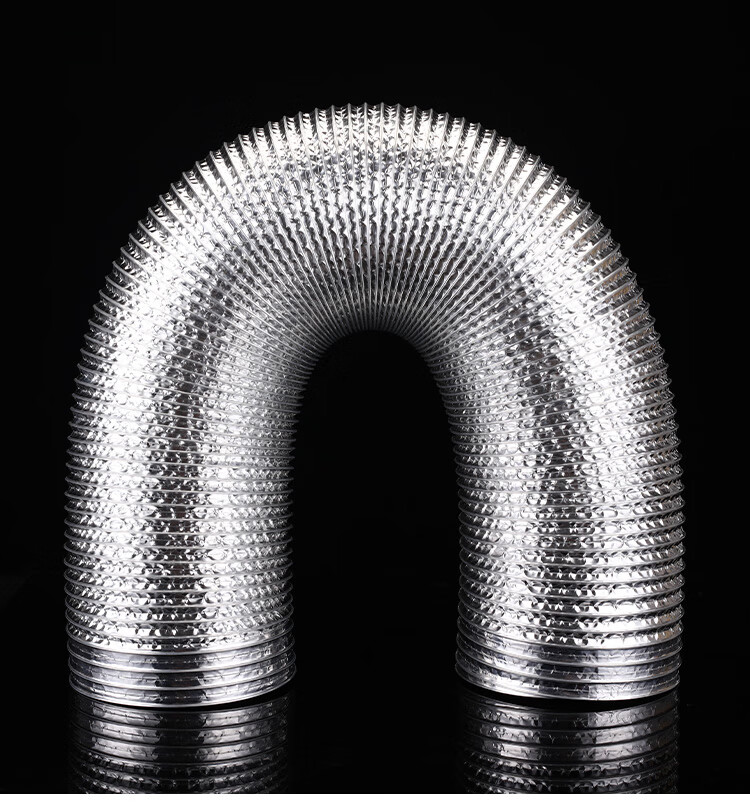 抽油烟机排烟管厨房通用管道国标管子商用机加厚铝箔排风管伸缩软