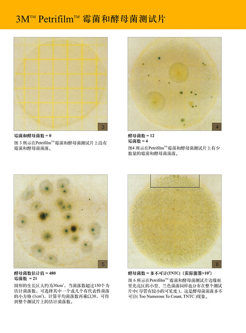 3m測試片 食品微生物快速檢測大腸菌群菌落總數葡萄球菌李斯特菌 金