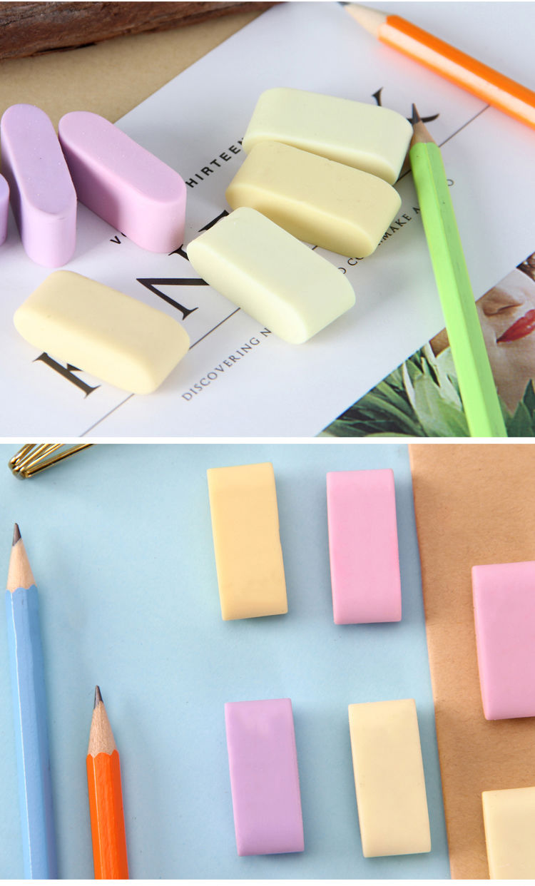 橡皮擦干净小学生学习文具用品可爱少女心美术绘画办公网红儿童2b 12