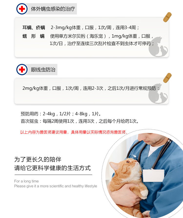 米尔贝肟吡喹酮片用量图片