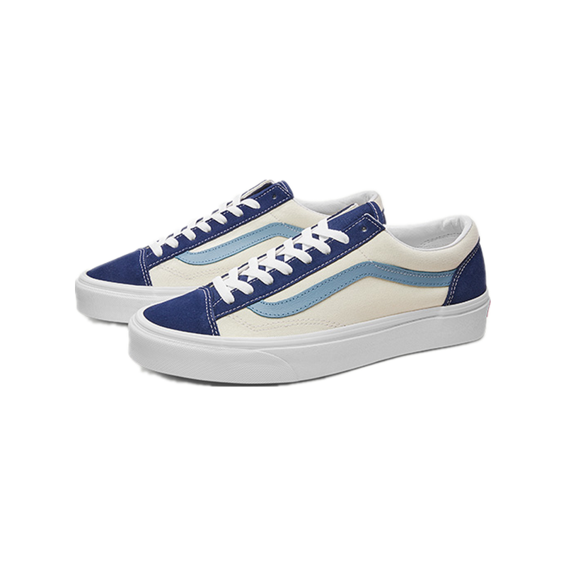 vans范斯女鞋白蓝style36蓝莓汽水男鞋休闲滑板鞋vn0a3dz3vy1vn0a3dz3