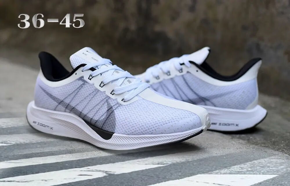 登月男鞋zoompegasus35超级飞马网面透气运动鞋马拉松气垫跑鞋 35x/白