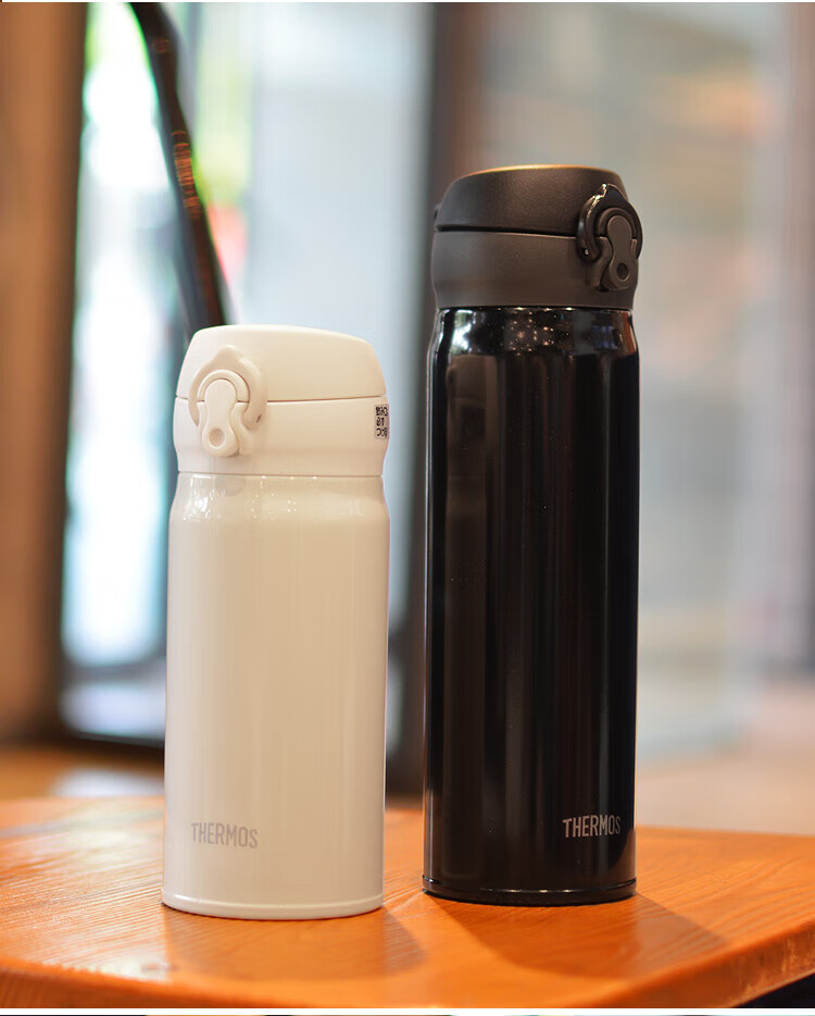 膳魔师(thermos)日本保温杯男女水杯杯子jnl-jnr-350-50 米白色 jnl