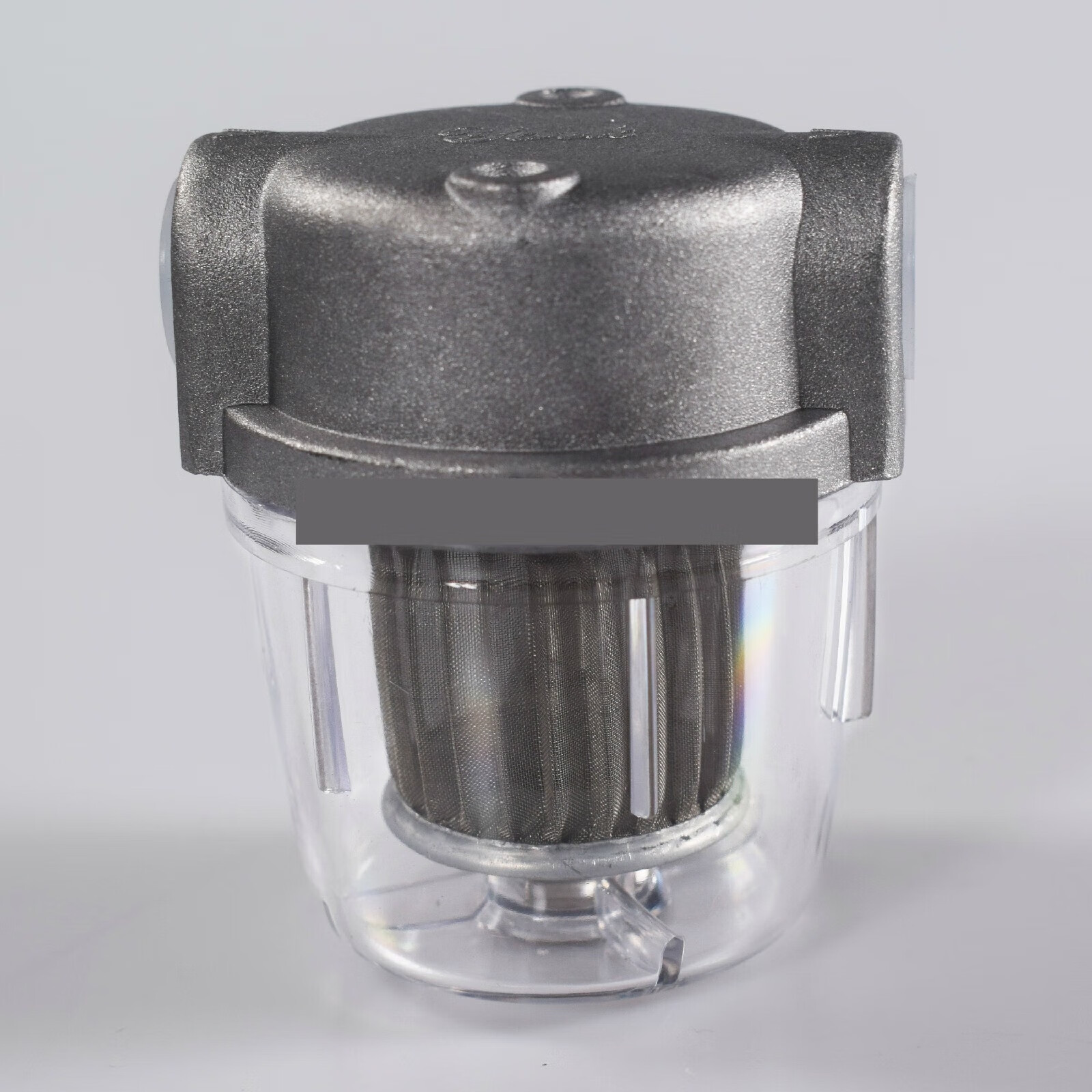 柴油过滤器醇油过滤器醇基燃料净化器燃烧机配件全铝4分口过滤 特中号