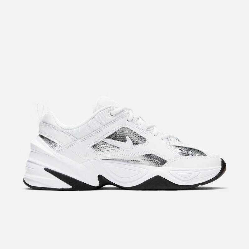 耐克nike女鞋m2k tekno 白银厚底复古老爹鞋 运动休闲跑步鞋 cj9583-1
