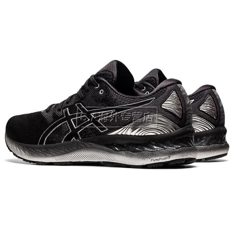 asics亚瑟士gelnimbus23减震运动鞋跑步鞋男子日常blackpuresilver
