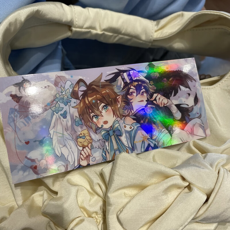 卡片凹凸世界 雷安色纸雷狮安迷修同人镭射票徽章吧唧 红边色纸【图片