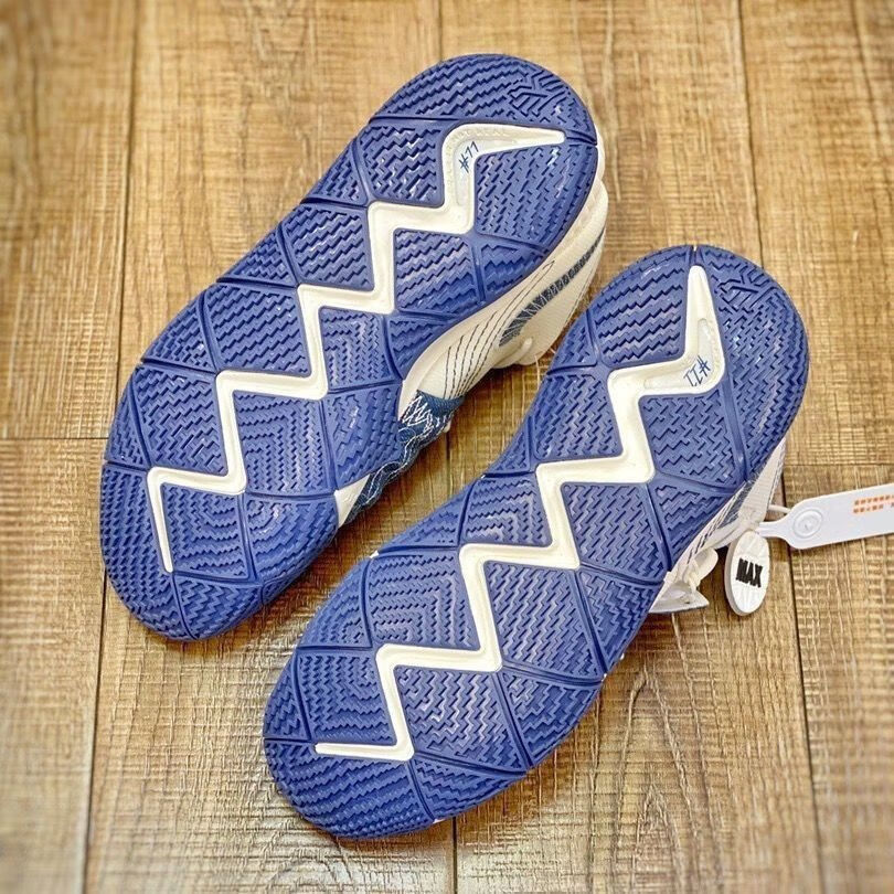 新灭世纯原 kybrid s2 欧文 s2 白蓝 zoom气垫实战耐磨篮球鞋 43