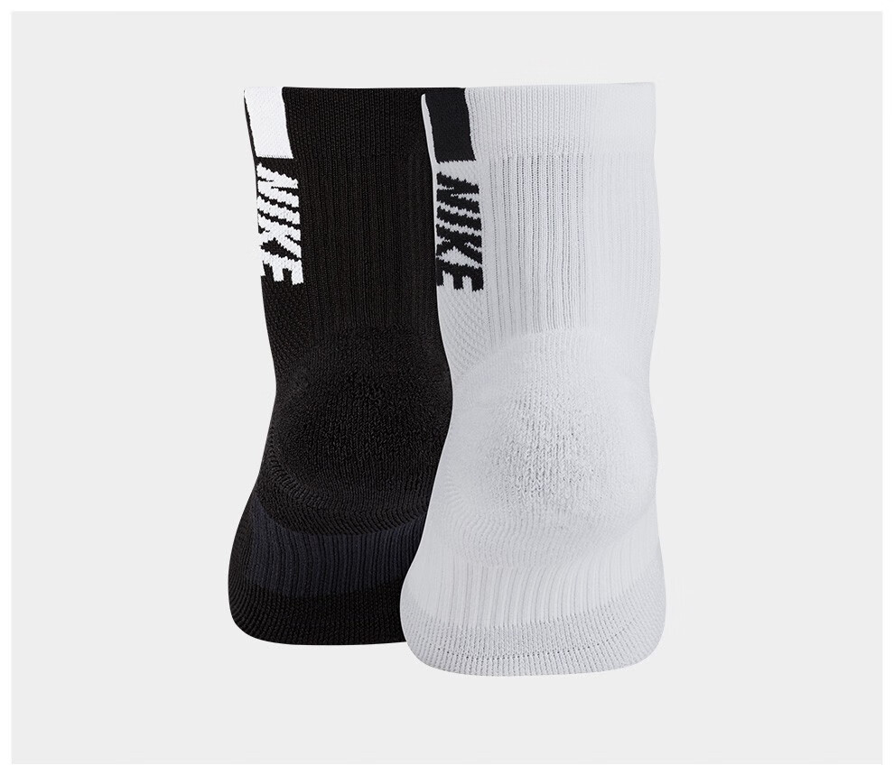 耐克 运动袜子男(2双) nike multiplier ankle sx7556 sx7556-906 xl