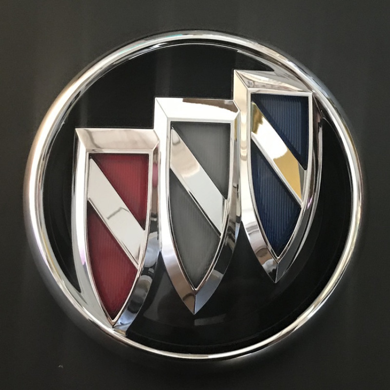 定制适用于别克新君威新君越阅朗gl6中网标车头标前车标新君越不带