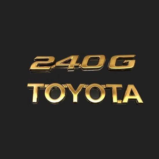 凯美瑞金色车标0611款凯美瑞camry240g前中网标后尾箱标志sn5067广汽