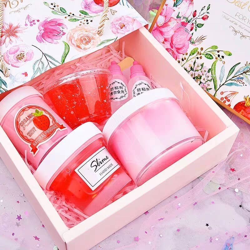 史莱姆 起泡胶套装泥 便宜果酱起泡胶越玩越大的泥起泡泥少女便宜 300