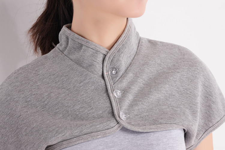 春夏季薄款护肩保暖睡觉肩周炎肩部坐月子护肩膀套纯棉透气脖套男女士