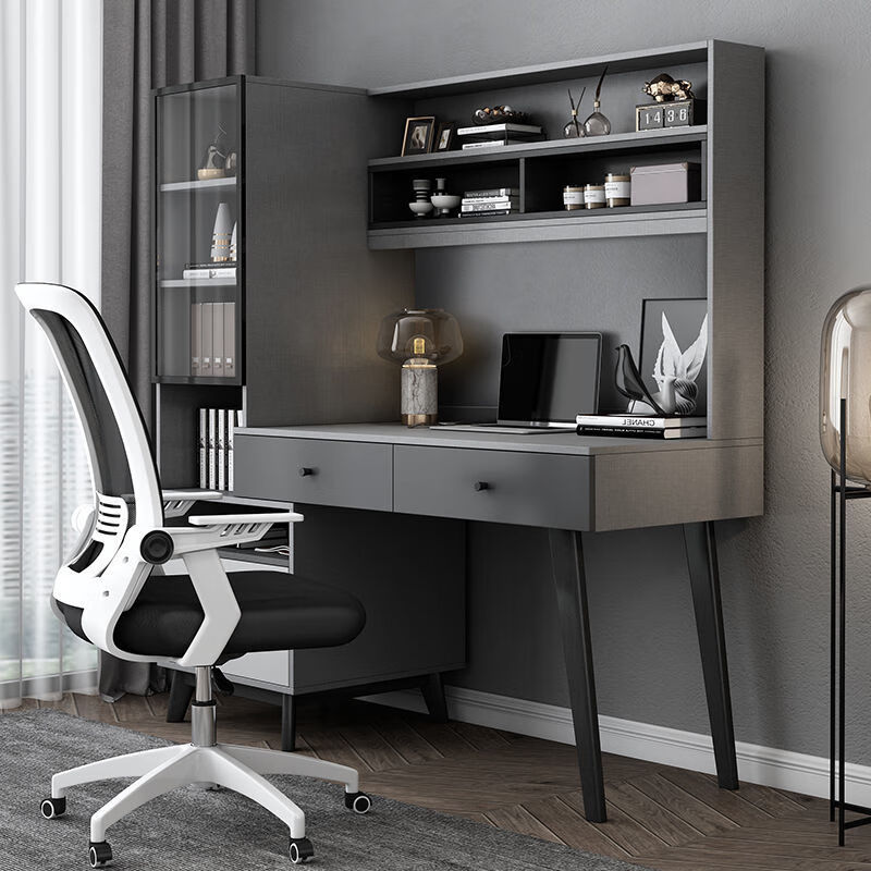 彬蔚 现代简约书桌书台北欧转角写字办公桌家用办公书房电脑桌 【书桌