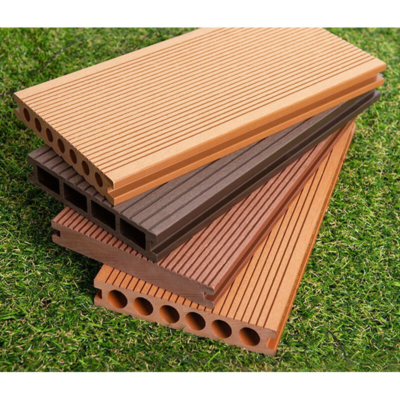塑木户外地板塑木地板户外木塑室外阳台庭院露台防腐木生态板花园仿木