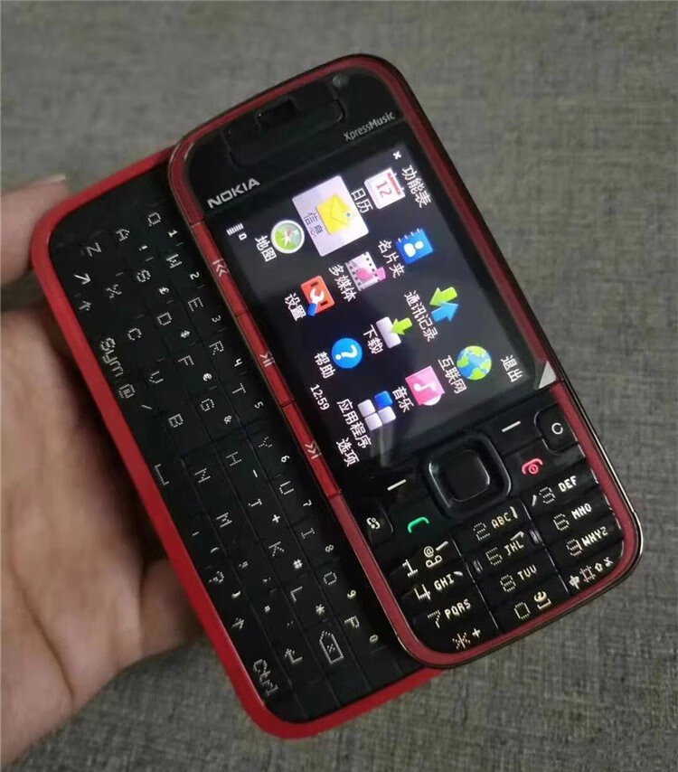 诺基亚(nokia)5730xm侧滑全键盘怀旧塞班经典收藏学生备用3g原屏手机