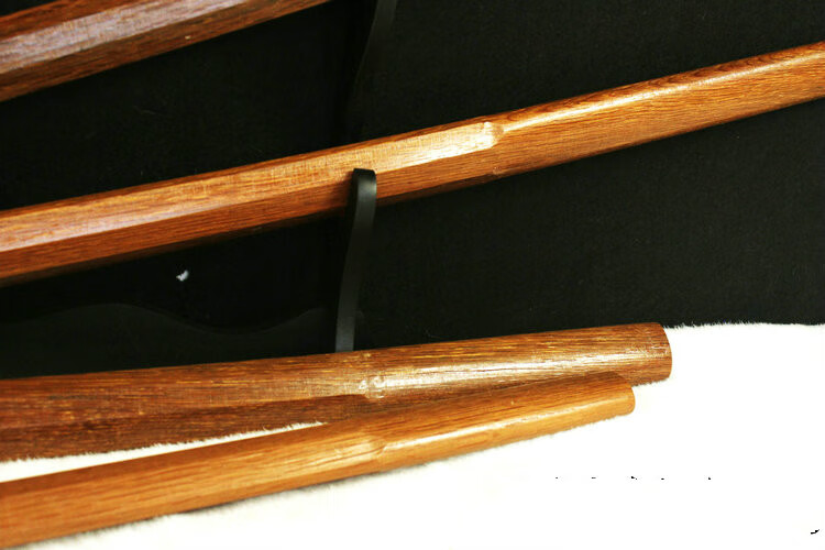 工厂价素振棒全实木加长加重素振刀剑道打不烂练习木刀木制 80厘米素