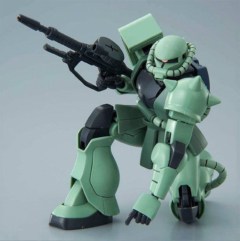 【预定】万代高达拼装模型hg hguc 1/144 新生扎古ii 渣古 量产型