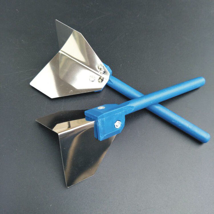 蓝柄阴角器阳角器抹灰腻子阴阳角拉角器刮墙工具p 10个阳角