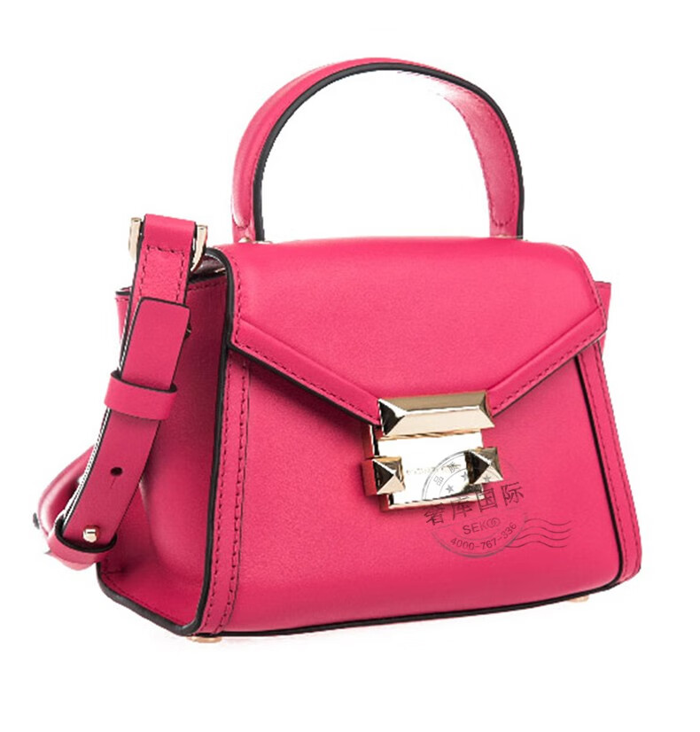 科尔斯mk女包皮革手提单肩包 玫粉色30t8gxim1l 653【图片 价格 品牌
