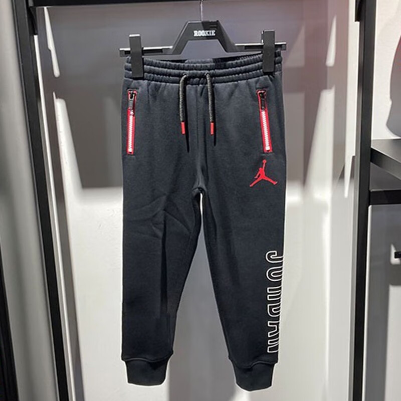 耐克nike air jordan aj童装经典加绒运动裤长裤 jd2142064ps/gs-001