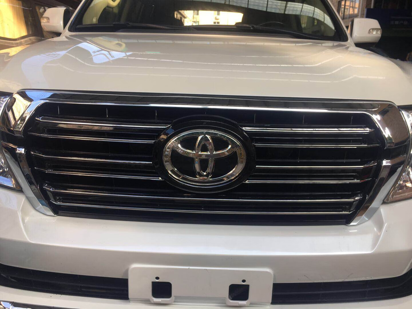 丰田普拉多水晶中网标汉兰达霸道兰德酷路泽陆巡lc200车标改装件 08