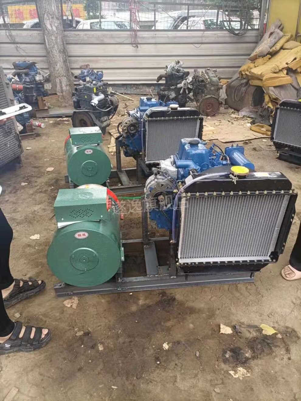 两缸玉柴2100 2115双缸力佳2110常柴全柴2105江动柴油发动机总成 黑色