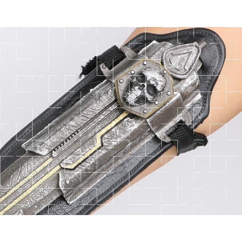 适用于刺客信条袖剑可弹射非金属袖剑11vw线控枭雄袖剑玩具cosplay