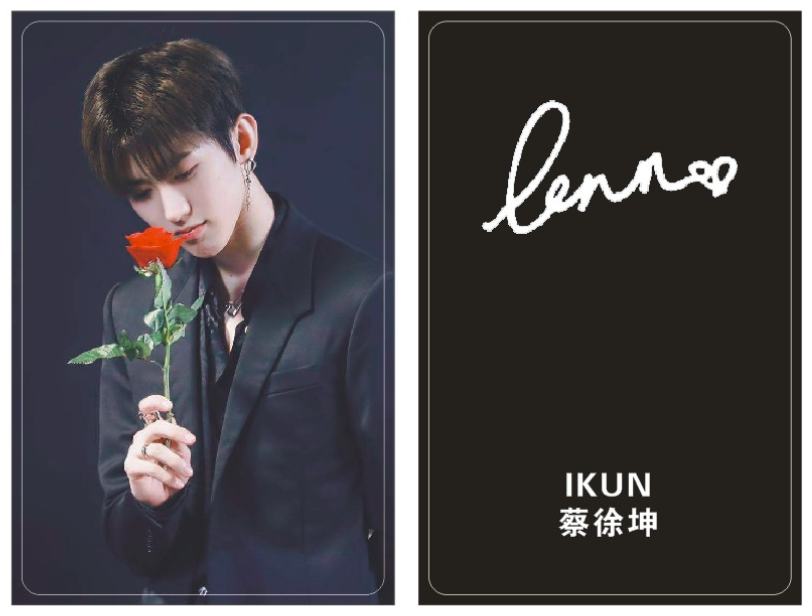 偶像练习生蔡徐坤新专辑周边同款应援礼物写真集 签名照片明信片海报