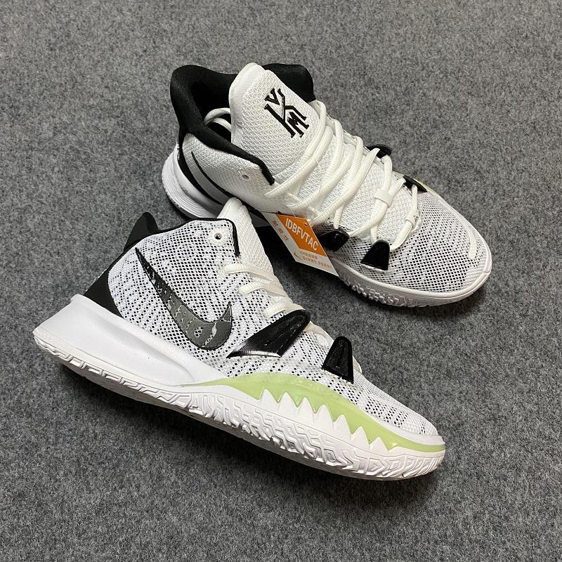 篮球鞋男女数学公式鸳鸯摩擦会响有声音透气垫学生运动鞋 欧文7柠檬黄