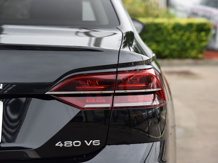 适用于大众途昂v6辉昂四驱排量标装饰后车标数字530尾标改装车贴 480