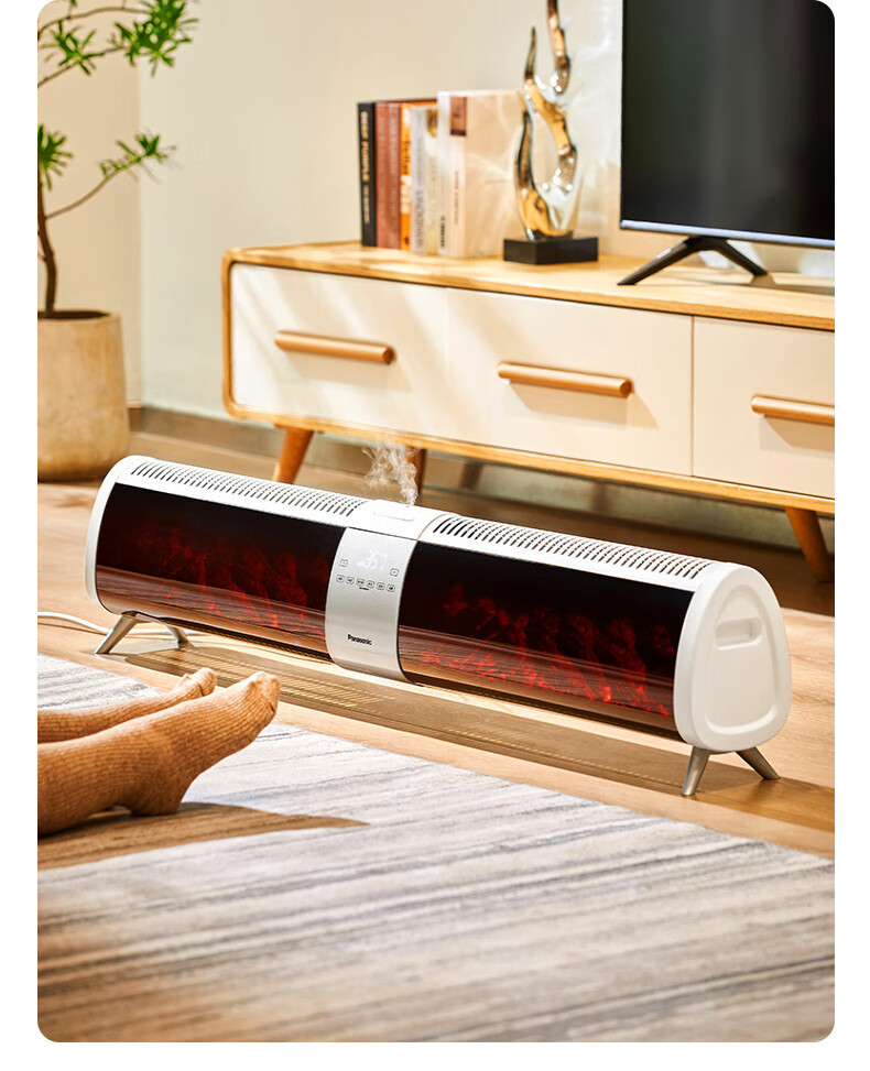 松下(panasonic) /ds-ak2231cw 火焰石墨烯加热节能踢脚线取暖器 ds