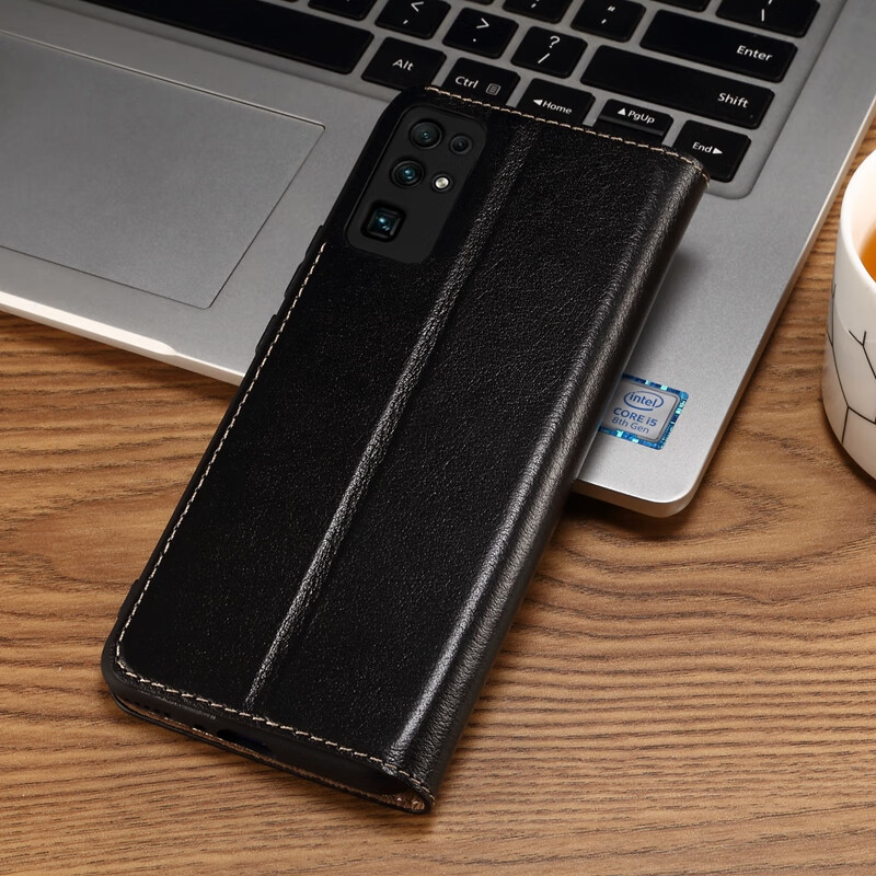 华为荣耀30s手机壳真皮30pro保护套30青春版翻盖式皮套头层牛皮honor