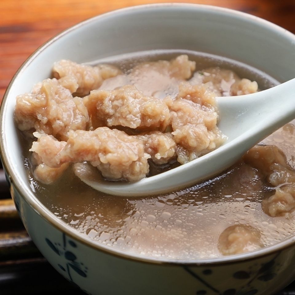 福建泉州石獅牛肉羹閩南特產網紅小吃牛肉粳涮火鍋食材牛肉滑280g