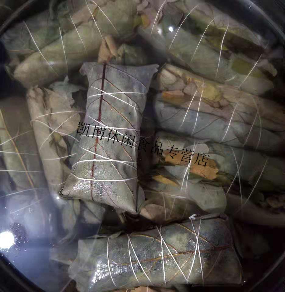 山东五莲大粽子糯米蜜枣黄米槲叶五莲胡叶农家手工粽菠萝粽420克纯