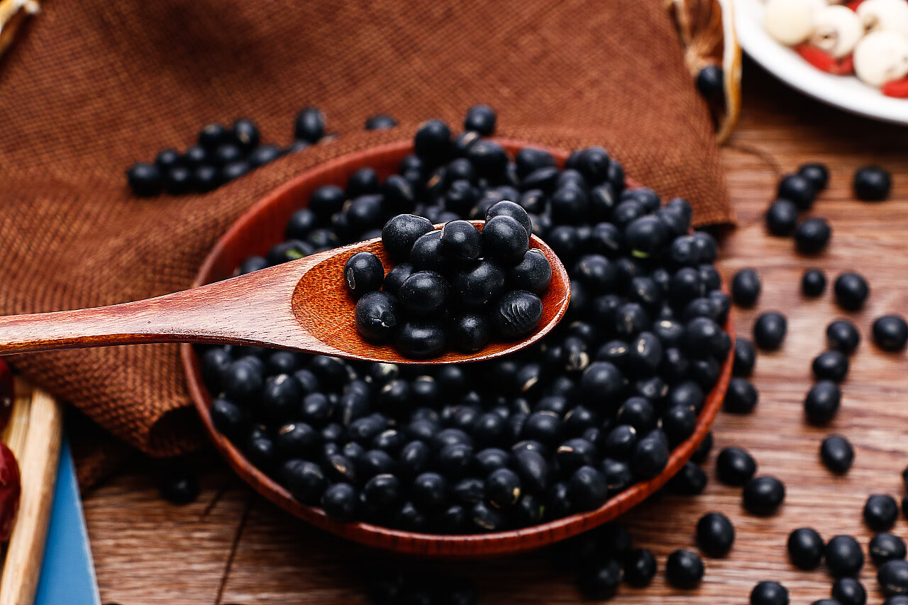 新货东北黑豆浆乌豆绿芯黑小豆乌皮青仁小黑豆5斤