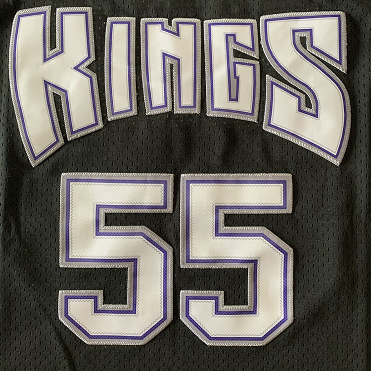 腾讯体育nba专营国王队白巧克力球衣55号威廉姆斯复古韦伯4佩贾16刺绣