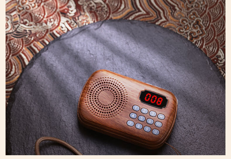 南无阿弥陀佛念器迷你小型可插卡念唱机禅乐播放机唱歌机家用插电24