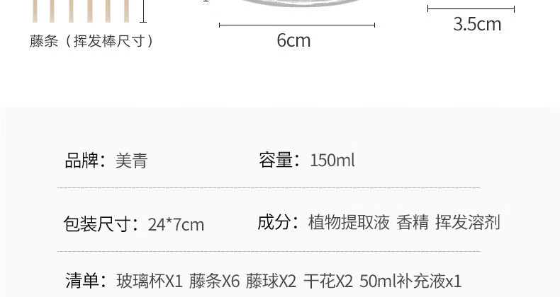 无火香薰成分表图片