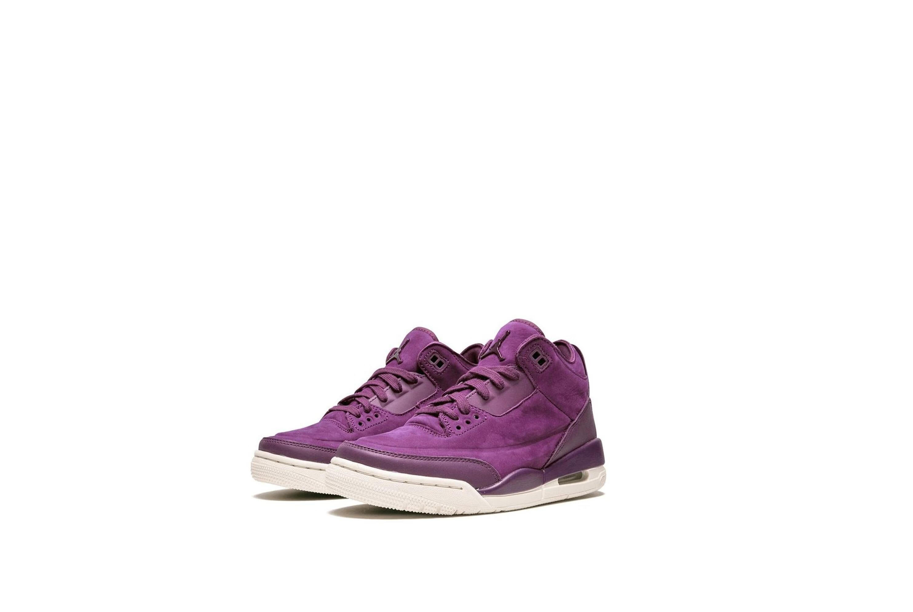 jordan 女士air jordan 3 retro运动鞋ah7859600 紫色 us9.