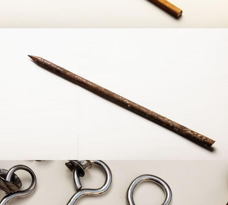 不锈钢牛鼻穿孔针打通装牛鼻圈牛鼻环工具刺穿孔穿牛鼻子的针 i12