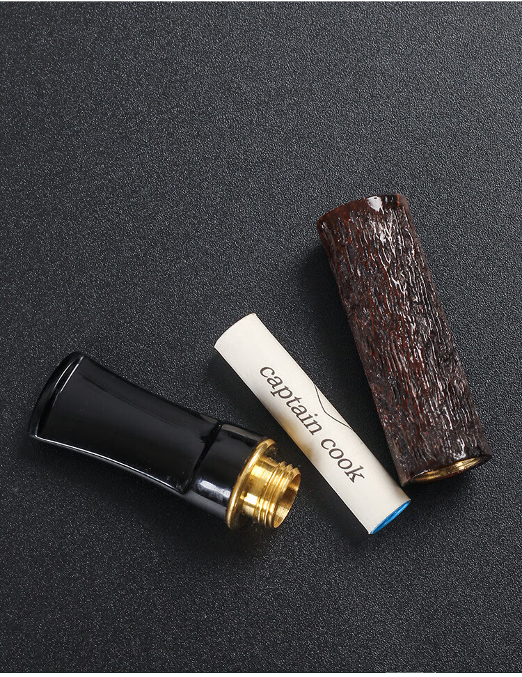 石楠木烟嘴9mm活性炭滤芯换芯过滤烟嘴便携男士粗烟过滤嘴实木烟嘴