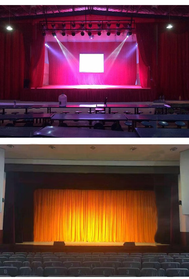 辉利达舞台幕布定制学校开学毕业礼堂剧院背景布婚庆庆典电动阻燃幕布