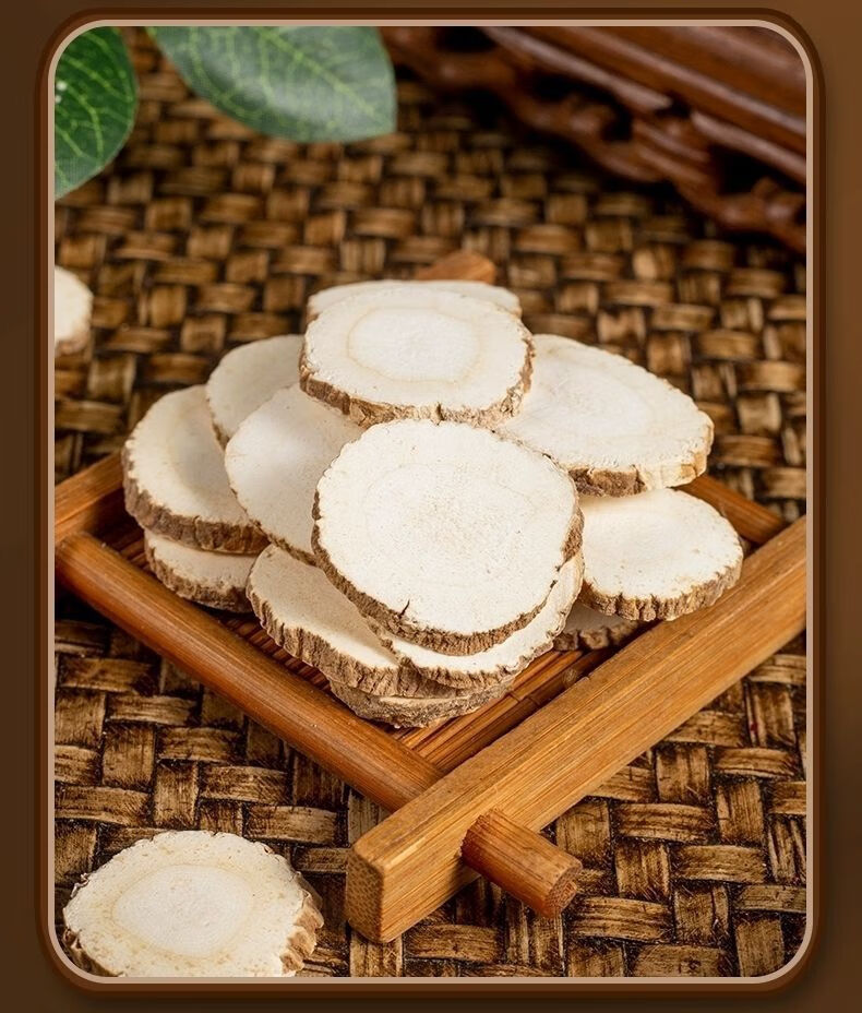 白芷片中药材 香料白芷根白止白芷粉卤料香料白止片调料面膜粉 白芷片