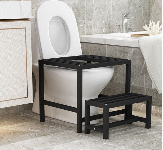 蹲坑神器马桶坐便改马桶蹲坑坐蹲两用马桶蹲架蹲马桶蹲便凳 白色单