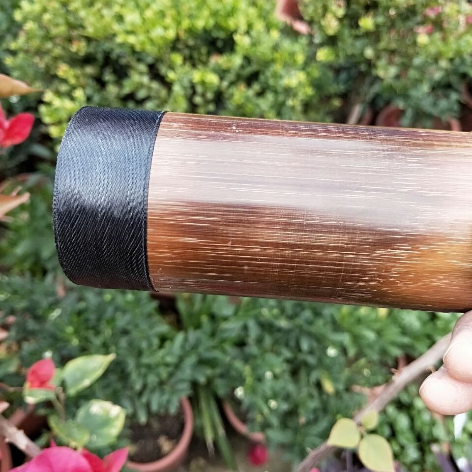 京胡配件 京胡筒蒙皮 蒙好皮的京胡筒 西皮/二黄 带蛇皮京胡筒子 二黄