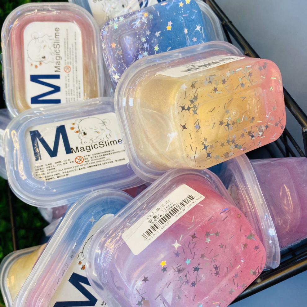 好品质起泡胶拉面起泡胶梦幻星空泥解压神器透泰少女胶超轻粘土梦幻